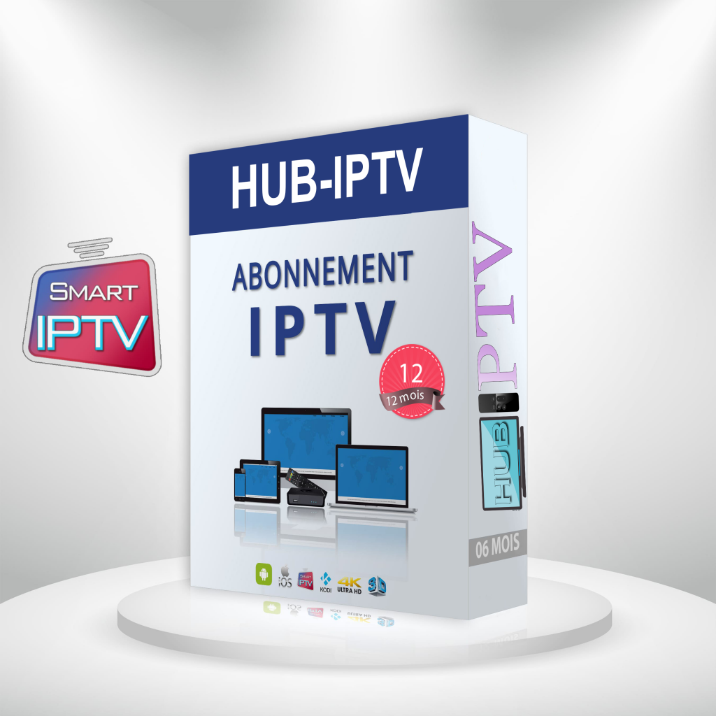 ABONNEMENT IPTV 12 MOIS \u2013 HUB-Service